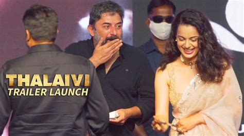 Thalaivi Trailer Launch Full Video Kangana Ranaut Arvindswamy