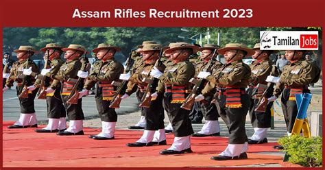 Assam Rifles Recruitment Technical Tradesman Jobs Apply Online