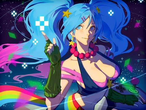 Sona And Arcade Sona League Of Legends Drawn By Unclerabbitii
