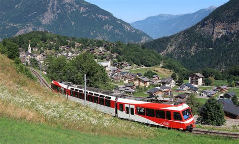 Mont Blanc Express The Train Of The Chamonix Valley