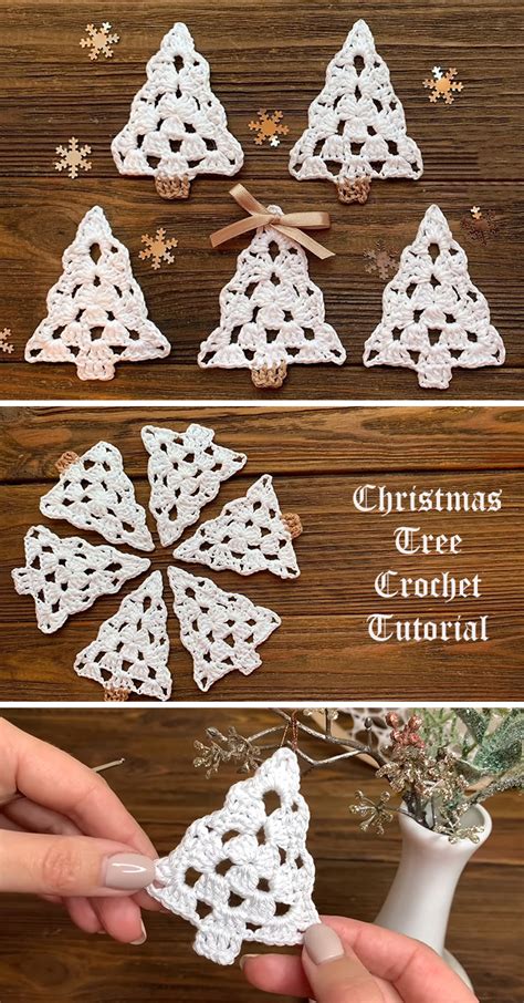 free printable crochet christmas ornament patterns