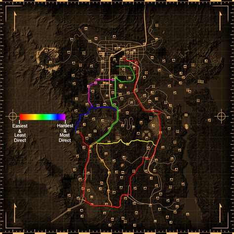 Paths To New Vegas Ranked By Difficulty Rfnv