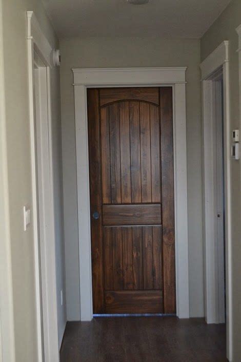 If you're not ready to paint your interior doors a different color, you can test the waters by painting the interior side of your front door any experience with painted doors and wood trim? Interior Door Headers & Headers Headers Interior Window ...