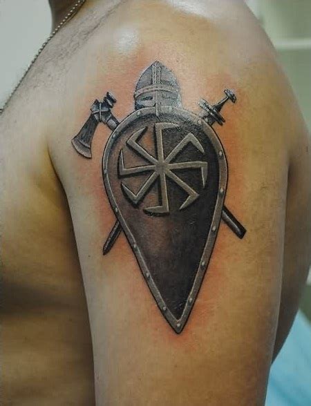 Shield Tattoo Designs Ideas And Meaning Tattoos For You