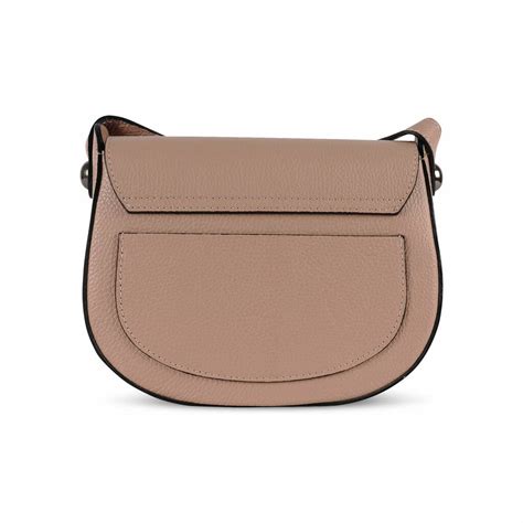Leather Cross Body Handbag Nude By The Leather Store