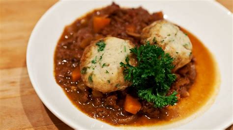 The Hairy Bikers Mince And Dumplings Recipe Bbc Food