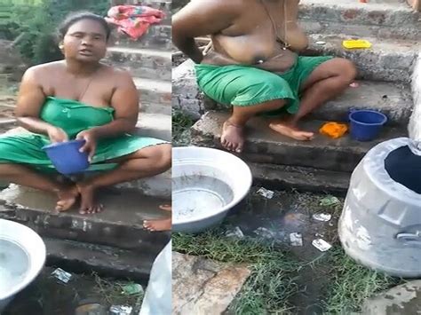 Village Bhabhi Outdoor Nude Bath Caught By Devar FSI Blog
