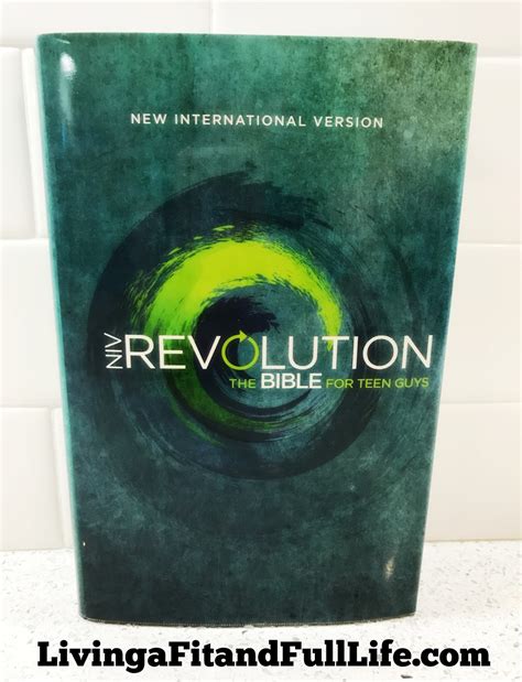 Living A Fit And Full Life Niv Revolution Bible The Bible For Teen