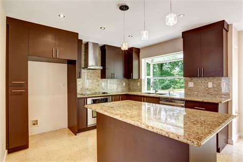 17 Colour Combinations With Brown Cabinets In Your Kitchen