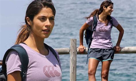 Pia Miller Resembles A Schoolgirl As She Strolls Around Home And Away