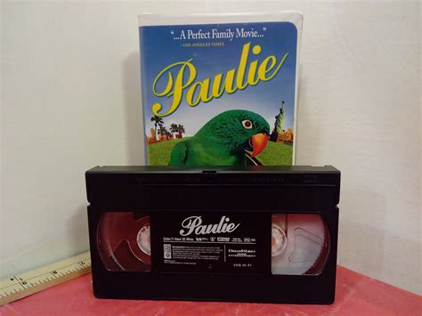 Vintage Vhs Movie Tape Paulie Dreamworks Pictures 1998~