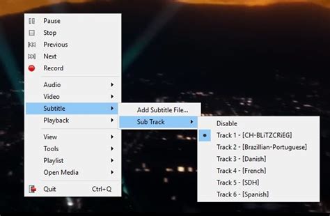 Click on the new menu item, specify the search criteria—search by hash or search pick the best matching result for your video and the subtitles will be loaded. The Easiest Way to Find & Load Subtitle (SRT) Files with Video