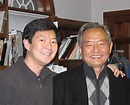 Ken Jeong with his father D.K. Jeong | Celebrities InfoSeeMedia
