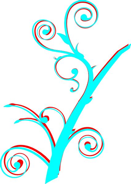 Gray Branch Swirl Clip Art At Vector Clip Art Online
