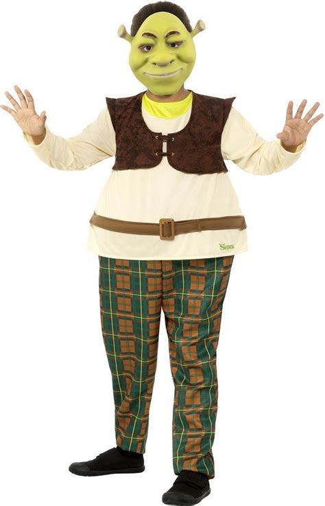 Deluxe Shrek Kids Costume