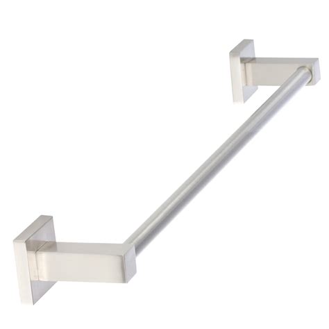 Baden Bath Hardware Collection 24 Wall Mounted Towel Bar In Satin Nickel By Sure Loc Hardware