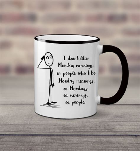 Funny Sarcastic Coffee Mug Coworker T Office Coffee Mug Etsy