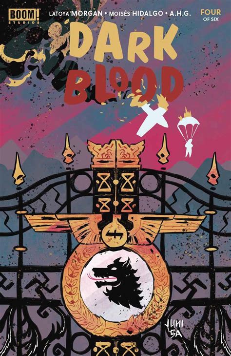 Dark Blood 4 Ba Cover Fresh Comics