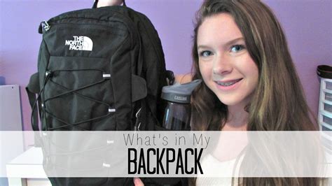 what s in my backpack 2015 youtube