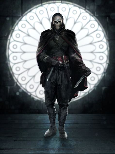 Masked Assassin By Tomzar Rpg Character Character Portraits Fantasy Character Design