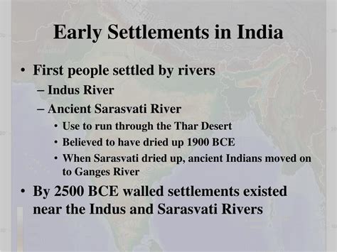 Ppt Ch 13 Geography And The Early Settlement Of India Powerpoint