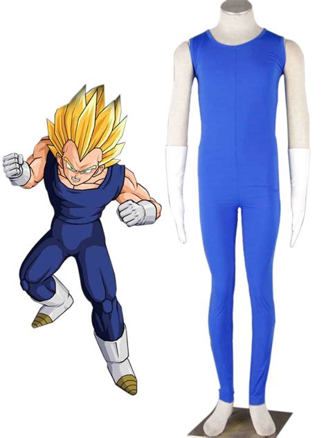 Dragonball Kai Vegeta Saiyan Battle Uniform Cosplay Costume