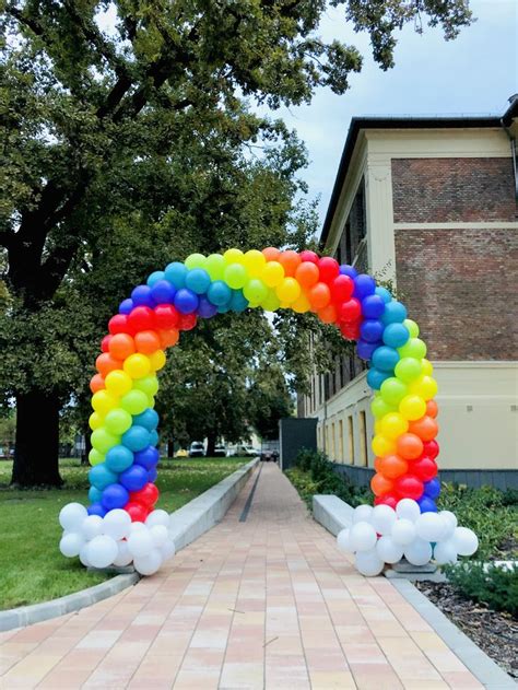 rainbow balloon arch rainbow balloons rainbow balloon arch balloon arch
