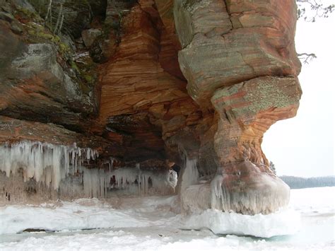 Lake Superior Sea Cavesice Caves