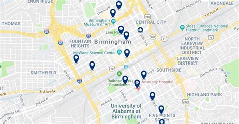 Best Areas To Stay In Birmingham Alabama Best Districts