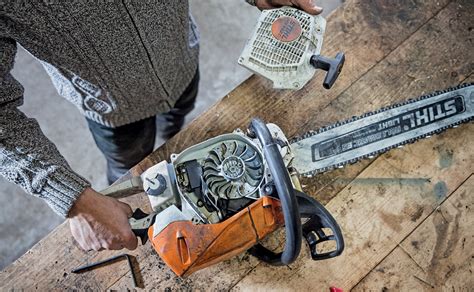 How To Clean Your Chainsaw Stihl Blog