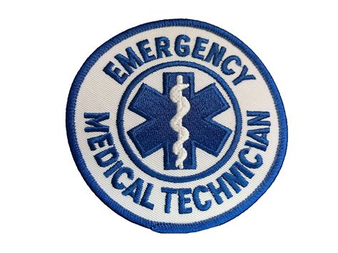 Emt Round Patch Emergency Responder Products