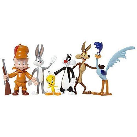 Looney Tunes Bugs Bunny Box Set Bendable Figures Playset Toys 1957622581