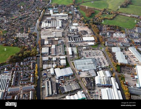 Aerial View From The East Of Stag Industrial Estate Broadheath