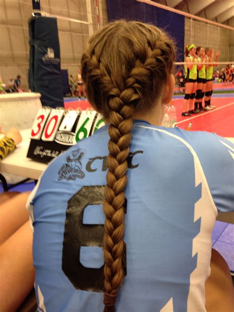 Braid Hairstyles For Volleyball