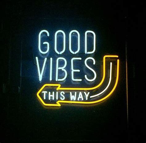 Good Vibes Neon Sign Real Neon Light Z1189 Neon Signs Neon Words