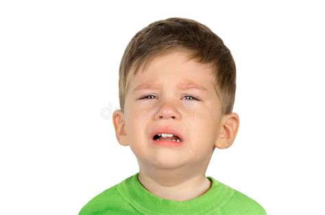 Crying Little Boy Stock Photo Image Of Innocence Face 66607392