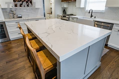 Mitered Edge Countertop Kitchen Island Titan Granite Titan Granite