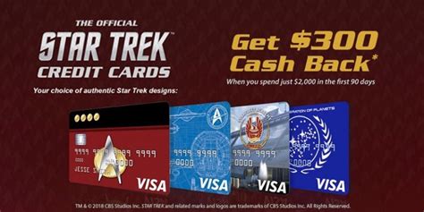 1x mile per $1 spent on all. NASA Federal Credit Union Star Trek Credit Card $300 Cash Back Bonus