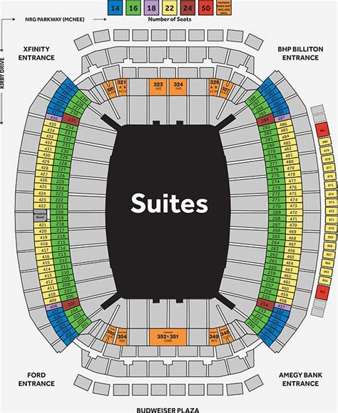 Nrg Stadium Map Showing Suites