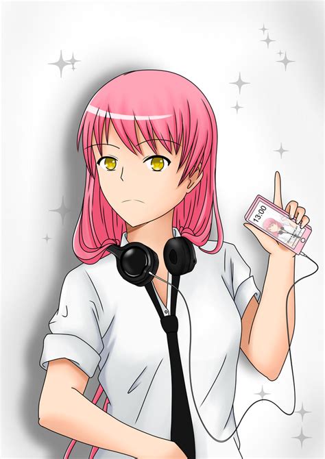 Headphones Anime Girl By K1nji On Deviantart