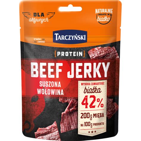 Beef Jerky Suszona Wołowina - producenta - Tarczyński