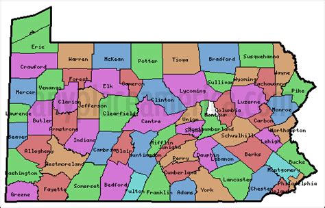 Free Pennsylvania Maps