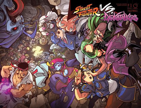 Udon Entertainment Reveals Street Fighter Vs Darkstalkers 1 Covers