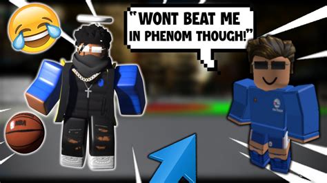 You Cant Beat Me In Phenom Though 1v1 Vs Trash Talker Youtube