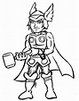 Thor Coloring Pages - Coloring Pages