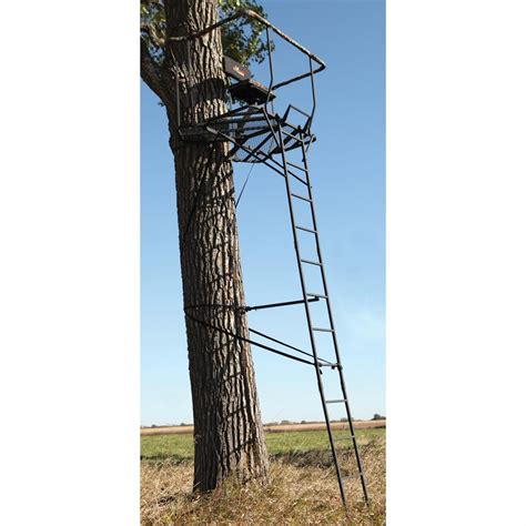 Big Game 16 Ultra View Dx Ladder Tree Stand 203940 Ladder Tree