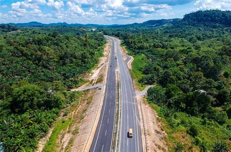 While visiting borneo, you will be greeted. Lim: Conventional method cuts Pan Borneo Highway Sarawak ...