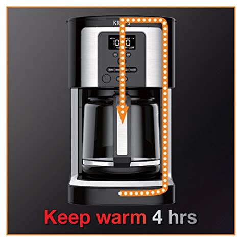 Krups Ec322 14 Cup Programmable Coffee Maker Professional Permanent