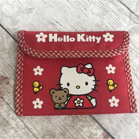 Vintage Hello Kitty Wallet Sanrio 90s Sanrio Purse Etsy