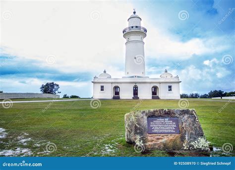 Macquarie Lighthouse Sydney Australia Editorial Image Image Of Breaks